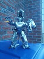 Ironman in his Tyrano-Dino Mech (not canon original idea) (Marvel Universe) Custom Action Figure