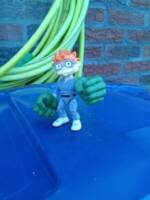 Chuckie from the Rugrats with his toy Hulk hands (Original) Custom Action Figure