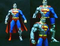 Superman Cyborg (DC Direct) Custom Action Figure