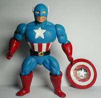 Captain America 80's He-Man Style (Captain America) Custom Action Figure