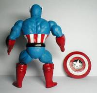 Captain America 80's He-Man Style (Captain America) Custom Action Figure