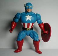 Captain America 80's He-Man Style (Captain America) Custom Action Figure