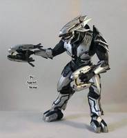 Silver Chrome Elite (Halo) Custom Action Figure
