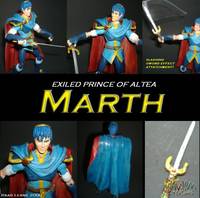 Marth (Nintendo) Custom Action Figure