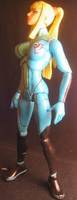 Zero-suit Samus Aran (Metroid) Custom Action Figure