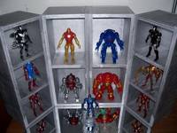 Iron Spiderman, Black Ops Ironman, Stealth Ironman (Iron Man) Custom Diorama / Playset