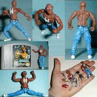 Shadow Man II (Mike LeRoi) (Valiant) Custom Miniature / Figurine