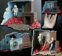 The House That Splatter Built (Splatterhouse) Custom Diorama / Playset