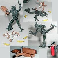 Wood Golem (TimeSplitters) Custom Action Figure