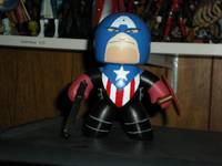 Captain America (Bucky Barnes) (Mighty Muggs) Custom Action Figure