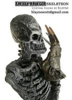 Freddy Krueger Skeleton (super-articulated) (Nightmare on Elm Street) Custom Action Figure