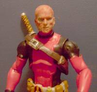 Deadpool Unmasked (Marvel Universe) Custom Action Figure