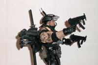 Keoki  Lopaka Goldenwolf Ke : NX Agent : Goldenwolf (Criminal Macabre) Custom Action Figure
