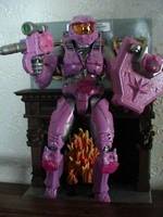 Halo Kitty "Meowster Chief" (Halo) Custom Action Figure
