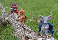 Kenzie of the Mouse Guard (Mouse Guard) Custom Miniature / Figurine