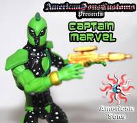 Captain Marvel Crazy Kree Version (Marvel Universe) Custom Action Figure