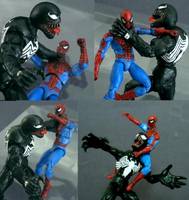 Venom/ Spidey/ Symbiote Spidey (Marvel Universe) Custom Action Figure