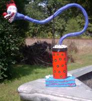 Popcorn Snake (Killer Klowns From Outerspace) Custom Action Figure