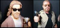 The Dude and Walter (Big Lebowski) Custom Action Figure