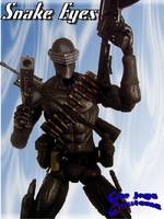 Snake Eyes (G.I. Joe) Custom Action Figure