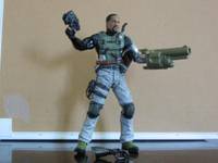 Sgt E. Roc Spellman (Resident Evil) Custom Action Figure