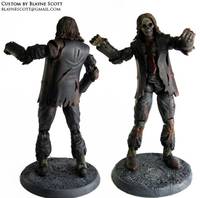 Zombie: The Businessman (Walking Dead) Custom Action Figure