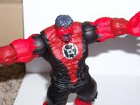 Red Lantern Red Hulk (Green Lantern) Custom Action Figure