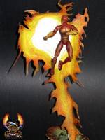 The Human Torch (Fantastic Four) Custom Action Figure