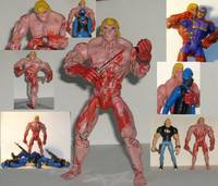 Brock Samson (Naked + Bloody Ew!) ("V") Custom Action Figure