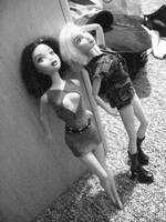 Nina and Anna Williams (Tekken 5) Custom Action Figure