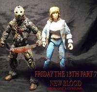 Custom 3 3/4" New Blood Jason (Friday the 13th) Custom Action Figure