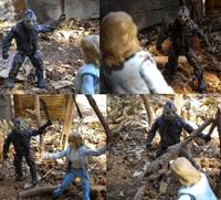 Custom 3 3/4" New Blood Jason (Friday the 13th) Custom Action Figure