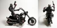 Biker TERMINATOR Endoskeleton (Battle Damage) (Terminator) Custom Action Figure
