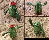 Flowering Cactoid (Final Fantasy) Custom Miniature / Figurine