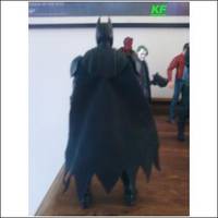 Real Cape Batman Tdk (Batman - Movie Style) Custom Action Figure