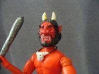 (Red) Oni (Mego) Custom Action Figure