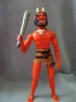 (Red) Oni (Mego) Custom Action Figure
