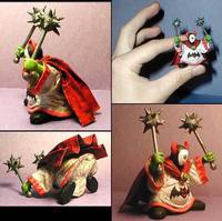 Evil Clown (Dragon Quest) Custom Miniature / Figurine