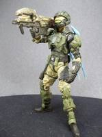 SGT Avery Johnson (Halo) Custom Action Figure