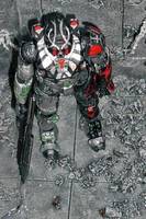 HALO -  EOD Spartan - Flame Rage Paint Job (Halo) Custom Action Figure
