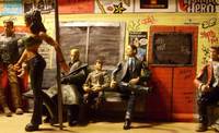 Subway Car Dio ("V") Custom Diorama / Playset
