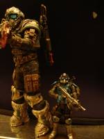 Anthony Carmine (Mini Figure) (Gears Of War) Custom Action Figure