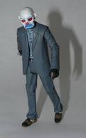 The Dark Knight Movie Masters Bank Joker V2 (Batman - Movie Style) Custom Action Figure