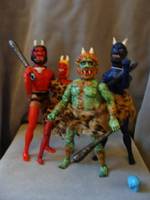 Female Red Oni (Mego) Custom Action Figure