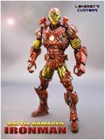 Ironman Battle Damaged (Marvel Legends) Custom Action Figure
