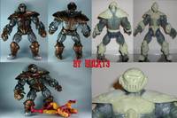 Ultimate Crimson Dynamo (Marvel Legends) Custom Action Figure