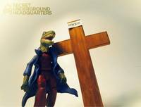Raptor Jesus (Religion) Custom Action Figure