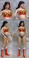 Pregnant Wonder Woman (DC Direct) Custom Action Figure
