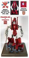 1:72 Scale G1 Powerglide (Transformers) Custom Action Figure