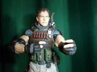 Chris Redfield ( with Tactical Gear ) (Resident Evil) Custom Action Figure